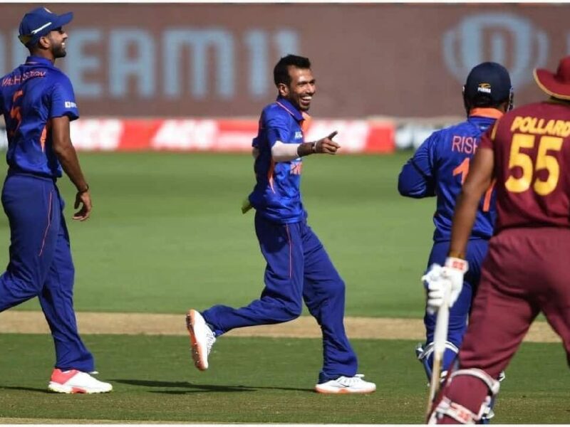 Yuzvendra Chahal got the man of the match title- IND vs WI 1st ODI