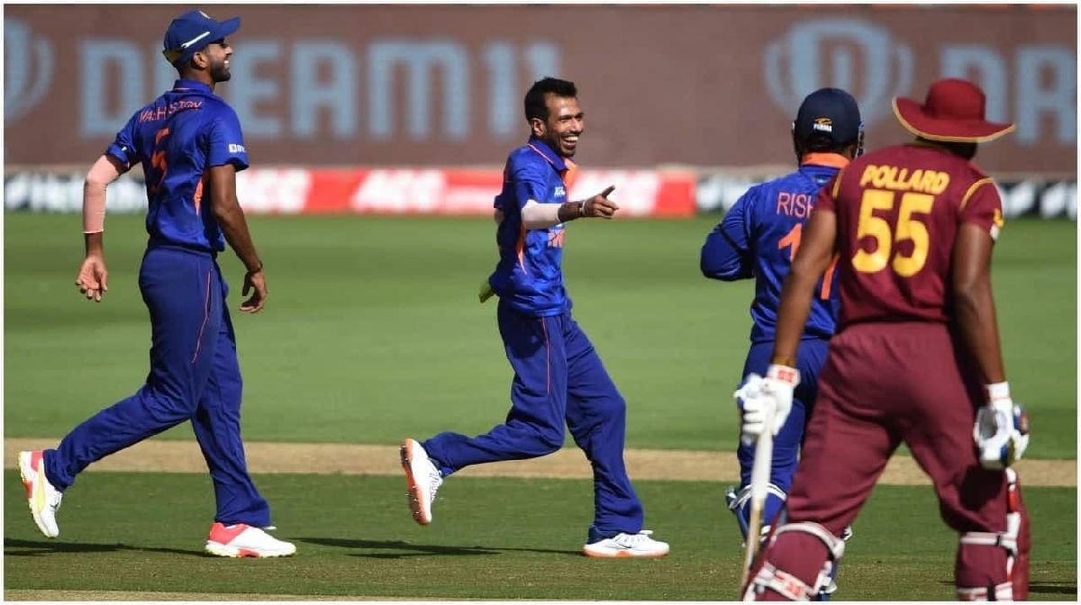 Yuzvendra Chahal got the man of the match title- IND vs WI 1st ODI