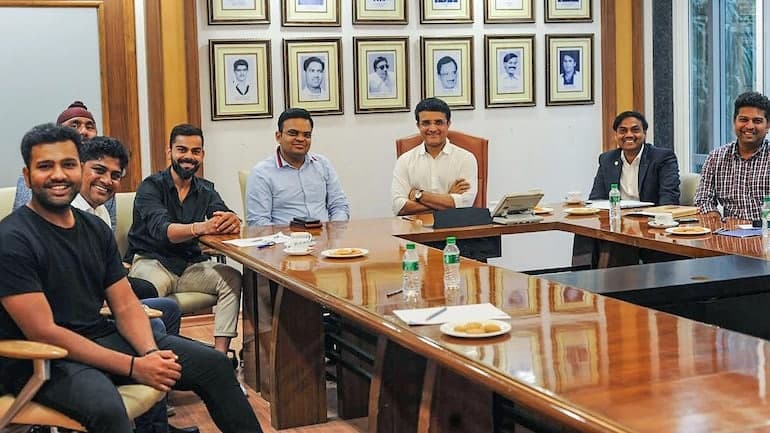 Ganguly Attending Selection Meetings 
