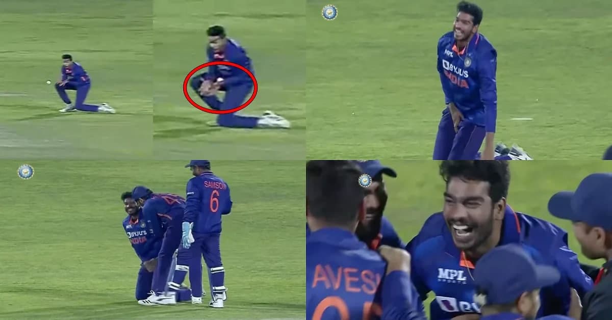  Venkatesh Iyer painful catch Video In 3rd T20