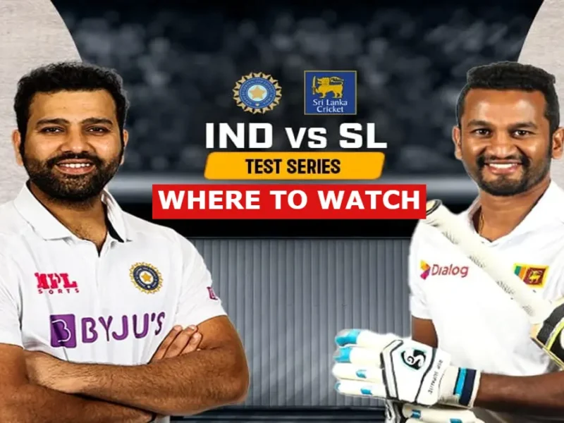 IND vs SL 1st Mohali Test Where To Watch 2022