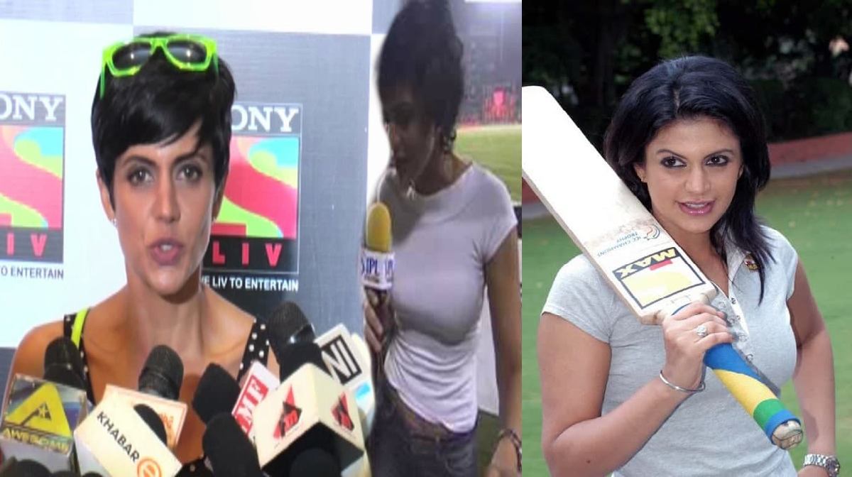 Mandira Bedi accuses cricketers of misbehaving