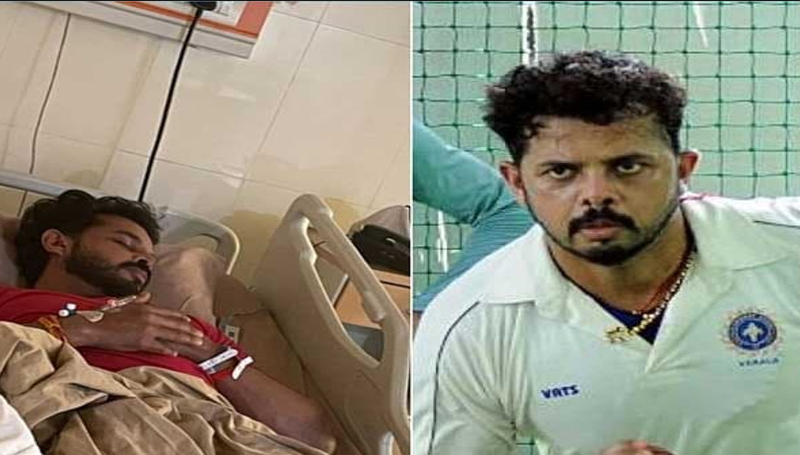 Ranji Trophy- Hospitalized S. Sreesanth has got serious injury