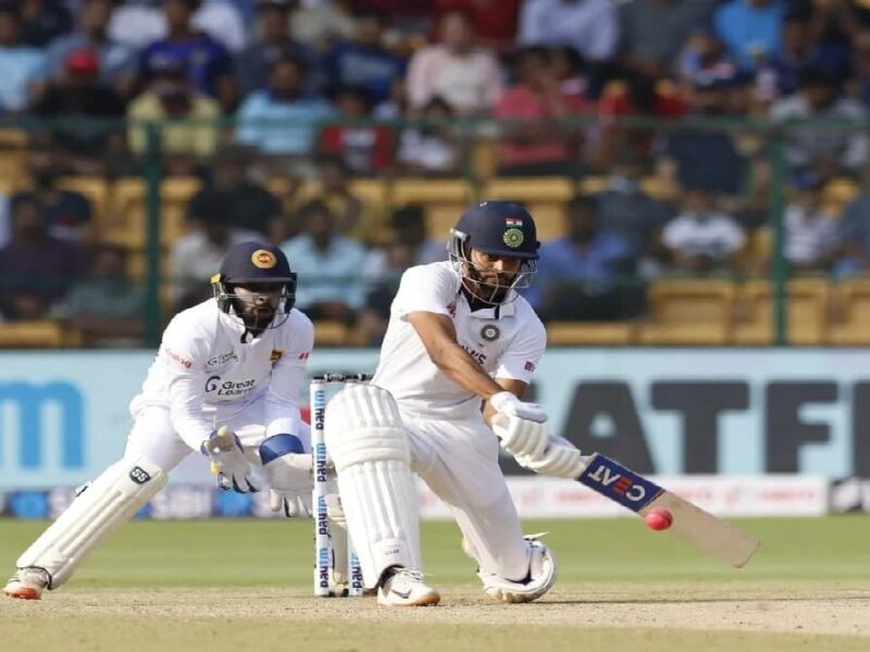 Shreyas Iyer out on Nervous Nineties in Day Night test 2022 against Sri Lanka