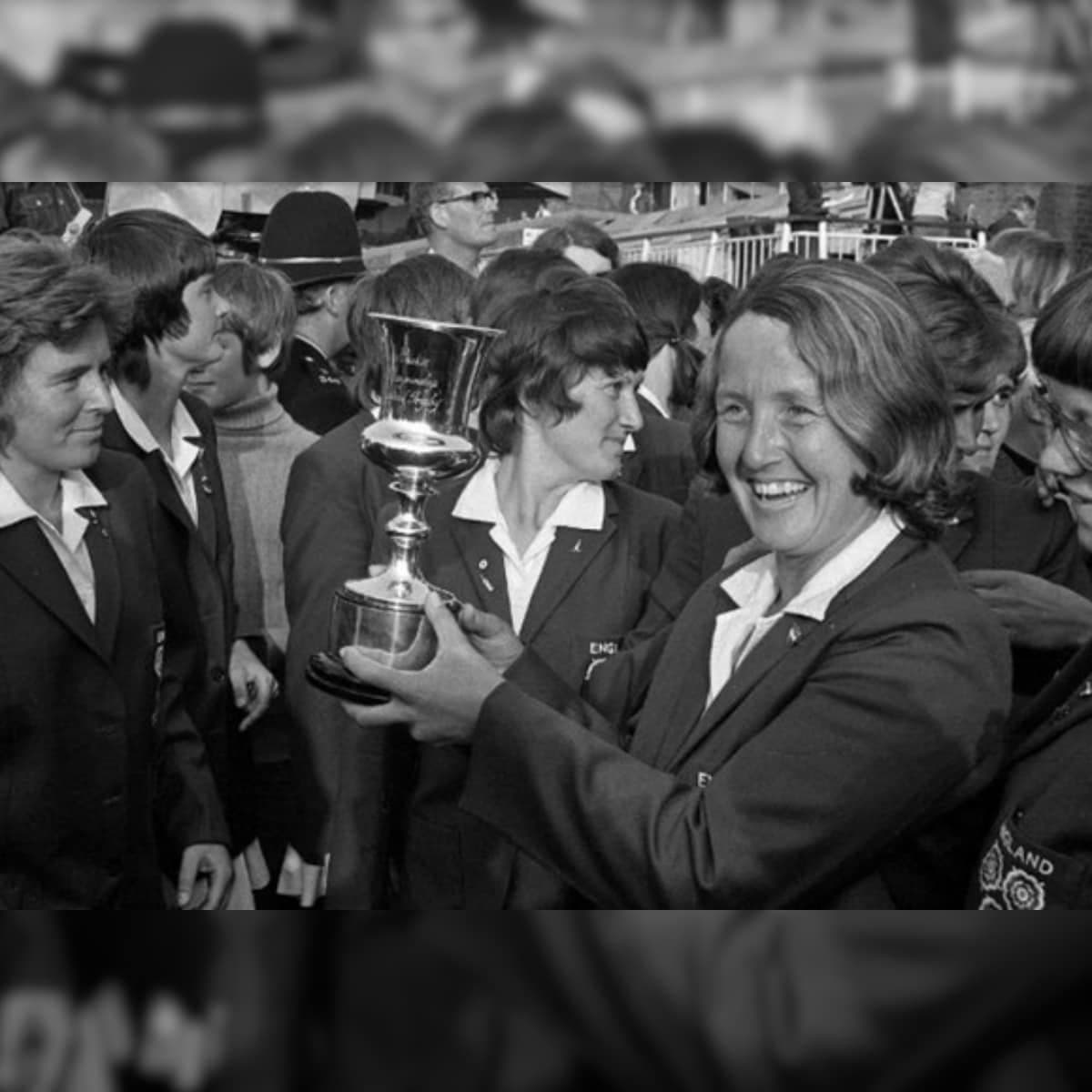  England team won the first Women's World Cup in 1973