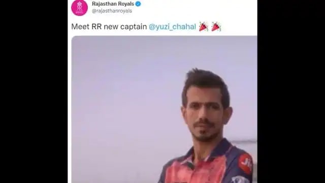 Yuzvendra Chahal Captain RR