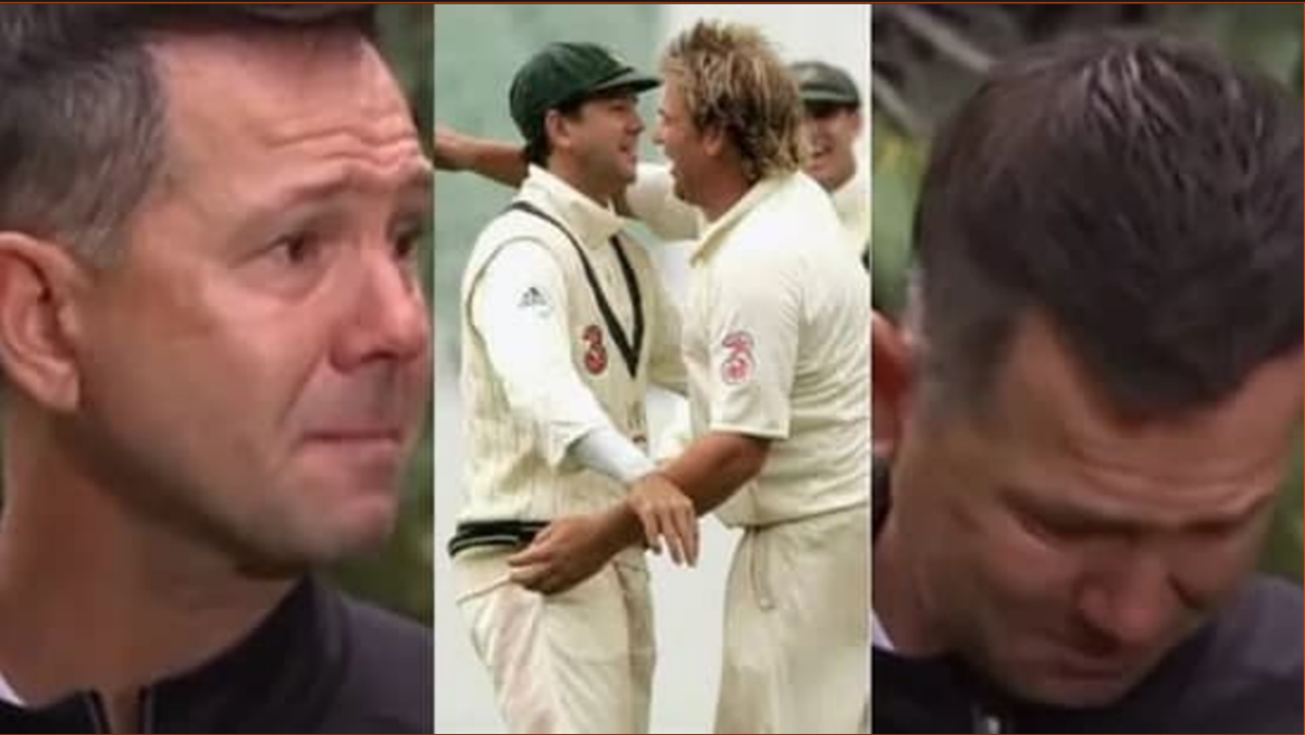 Ricky Ponting Breaks Down in Tears While Giving Emotional Tribute to Shane Warne