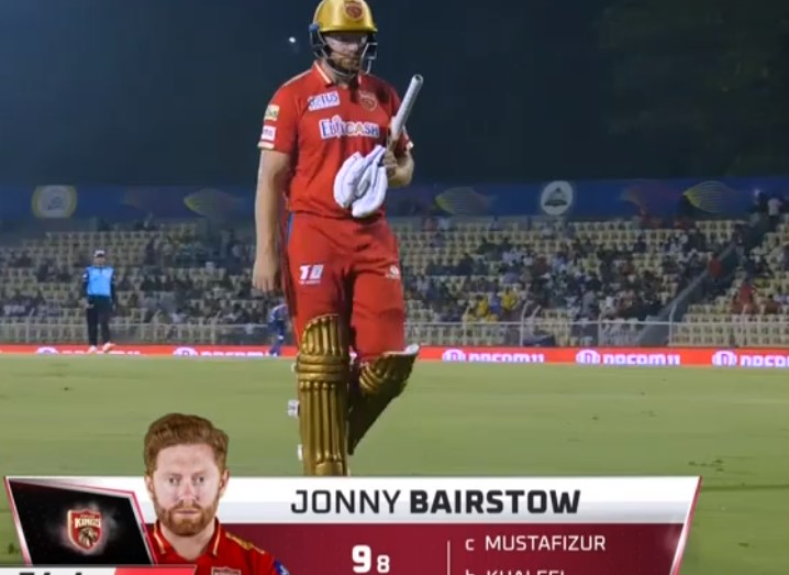 Jonny Bairastow wicket vs DC