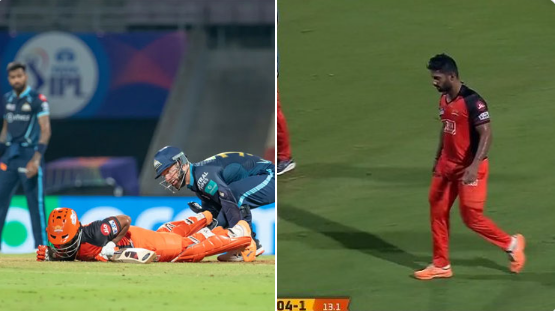 rahul tripathi Injury SRH vs GT