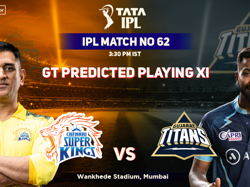 GT Predicted Playing 11 vs CSK