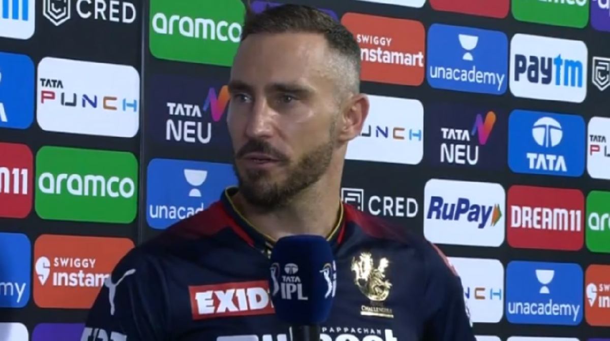Faf du Plessis wanted to get out intentionally against SRH in 54 IPL 2022 Match
