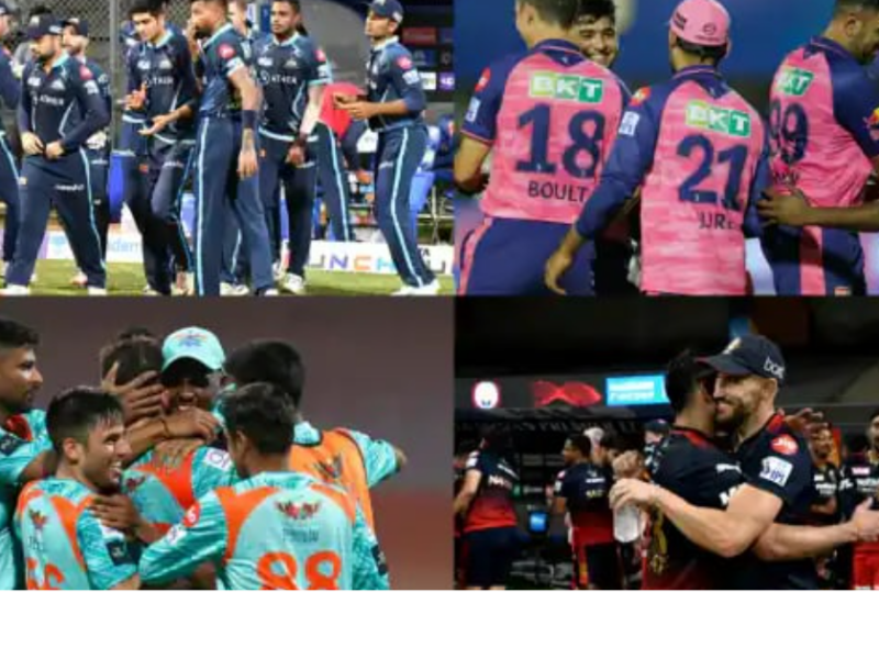 GT, LSG, RR, RCB qualify for IPL 2022 playoff race