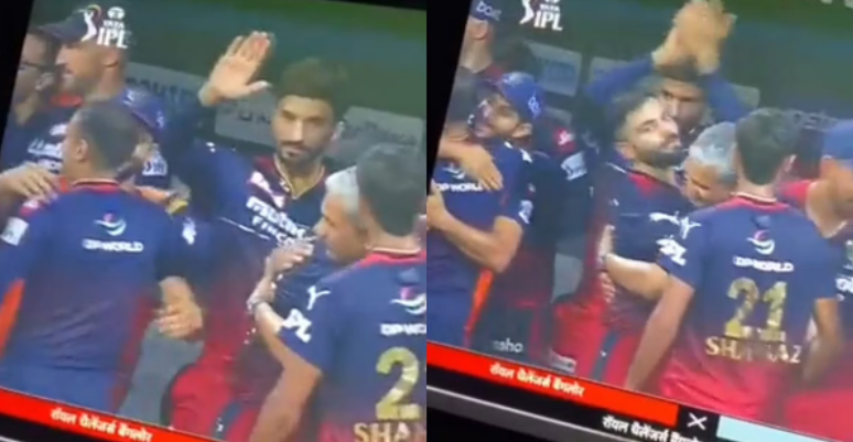 Rajat Patidar Embarrassing Moment Video IPL 2022
