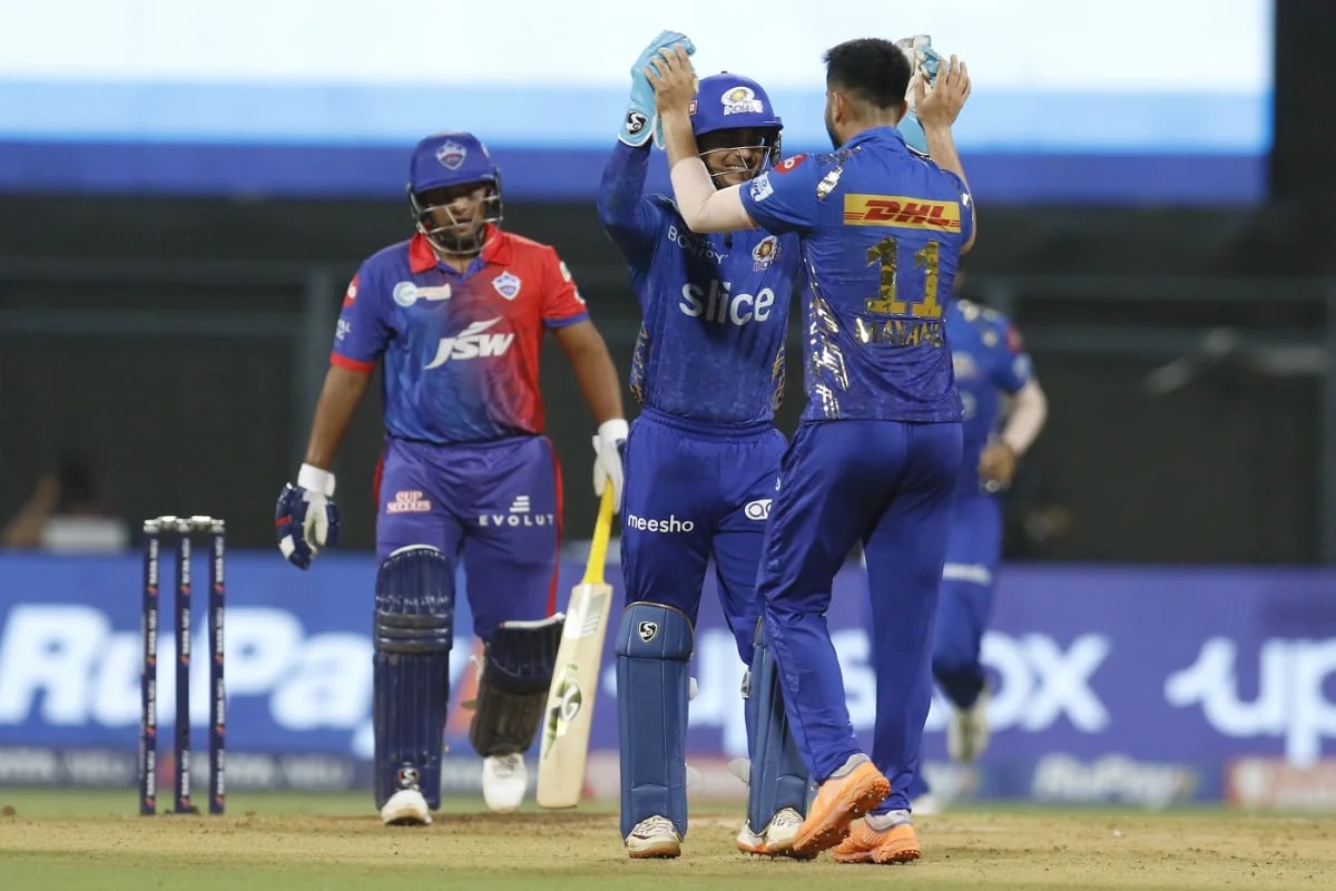 DC started poorly against MI in 69 IPL 2022