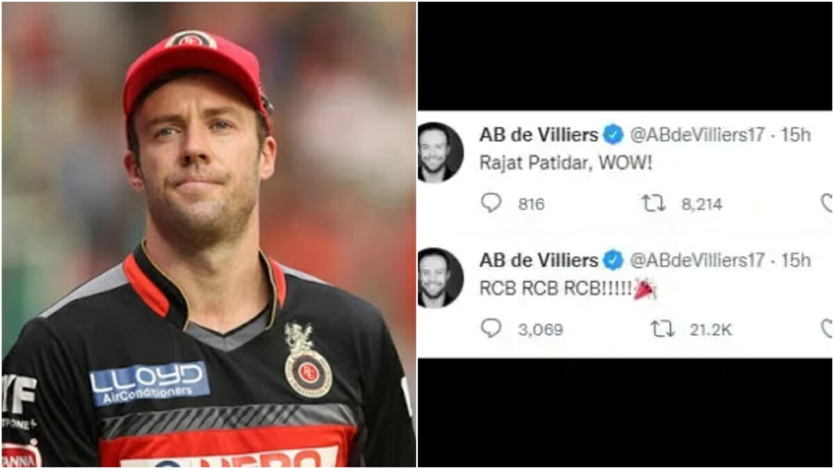 AB de Villiers Reacted On RCB Victory And Rajat Patidar Century IPL 2022