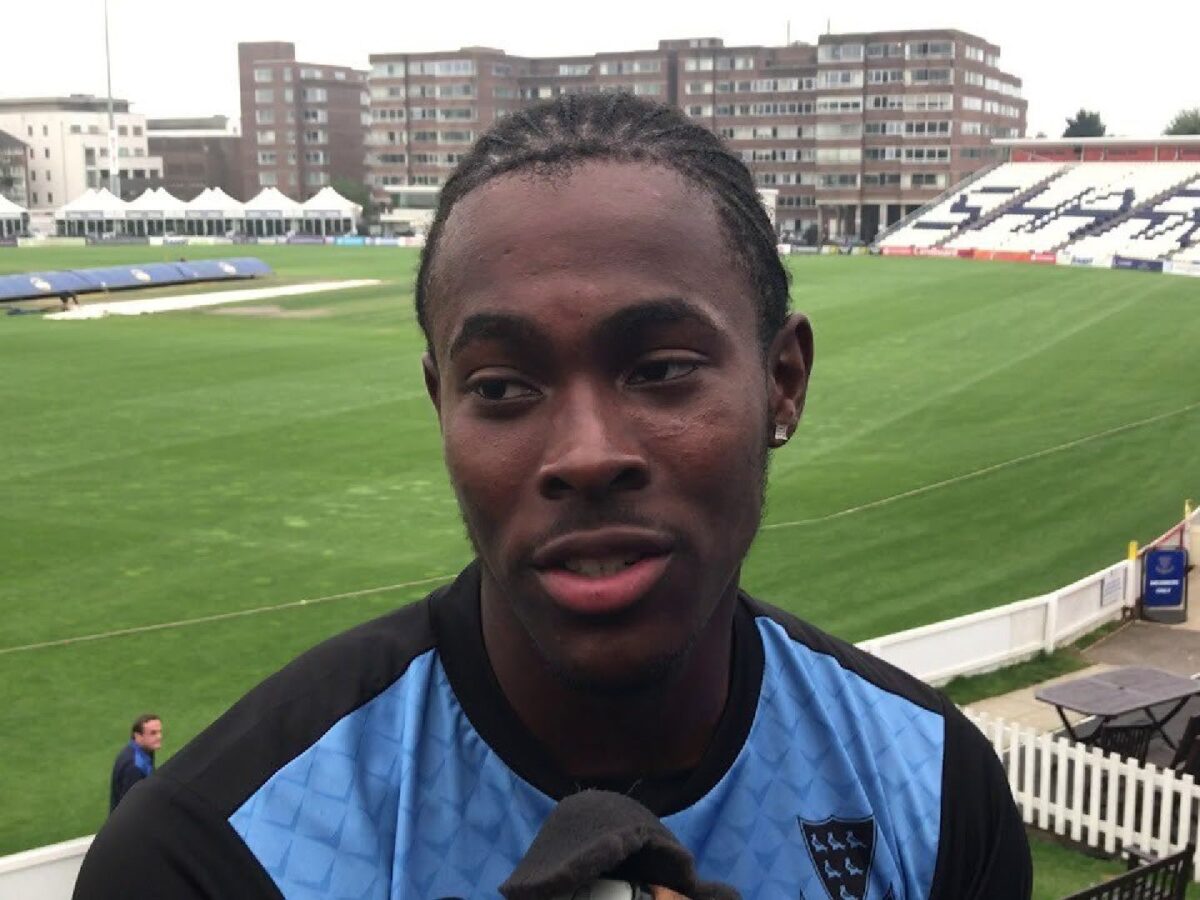 Aim to be bowling by september world cup dream is on says jofra archer