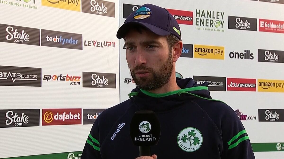 Andy Balbirnie Post Match IRE vs IND