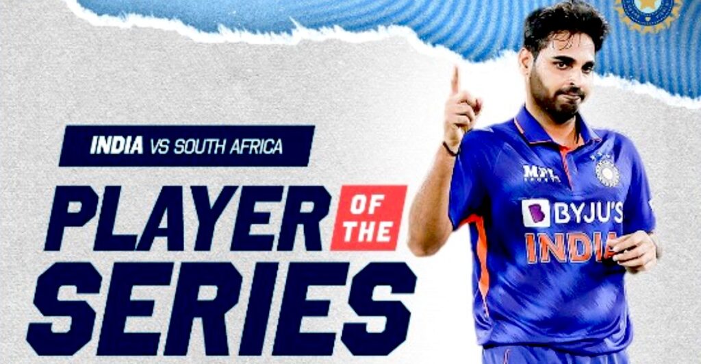 Player of The Series IND vs SA