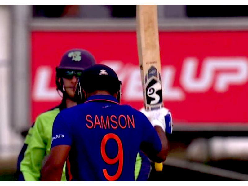 Sanju Samson 1st International century against Ireland in 2nd T20