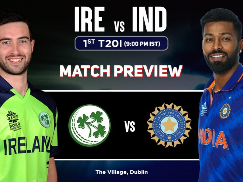 IRE vs IND 1st T20 Match Preview, predicted playing XI, pitch-weather report, head to head