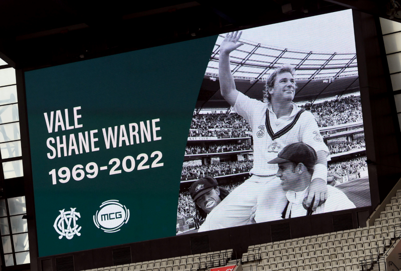 SL vs AUS First Test Match Tribute To The Shane Warne