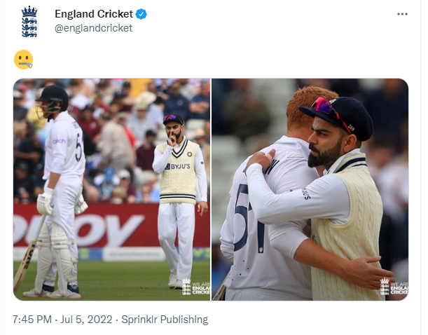  England cricket Trolled Virat Kohli