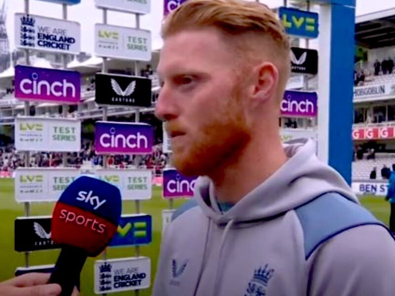 Ben Stokes ENG vs IND Test - Interview