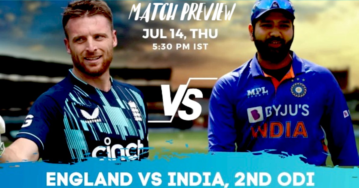 ENG vs IND 2nd ODI Match Preview