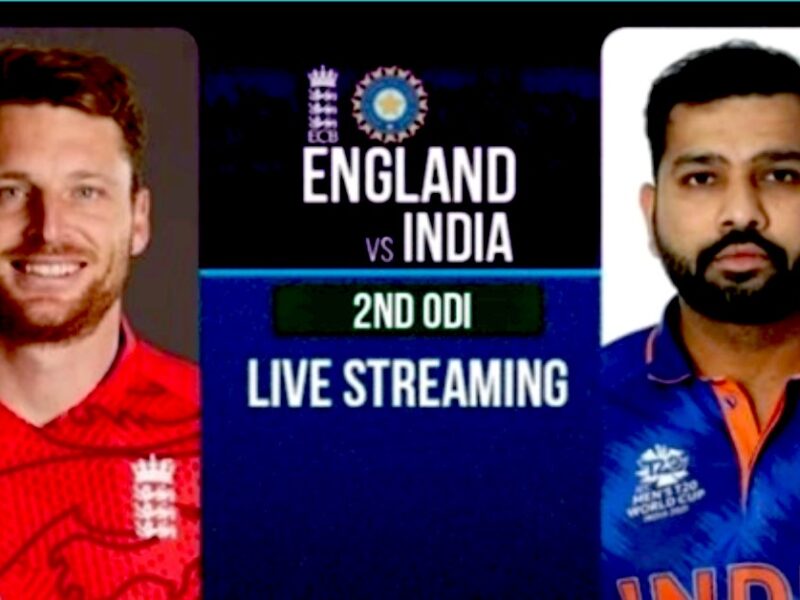 ENG vs IND 2nd ODI Steaming Details