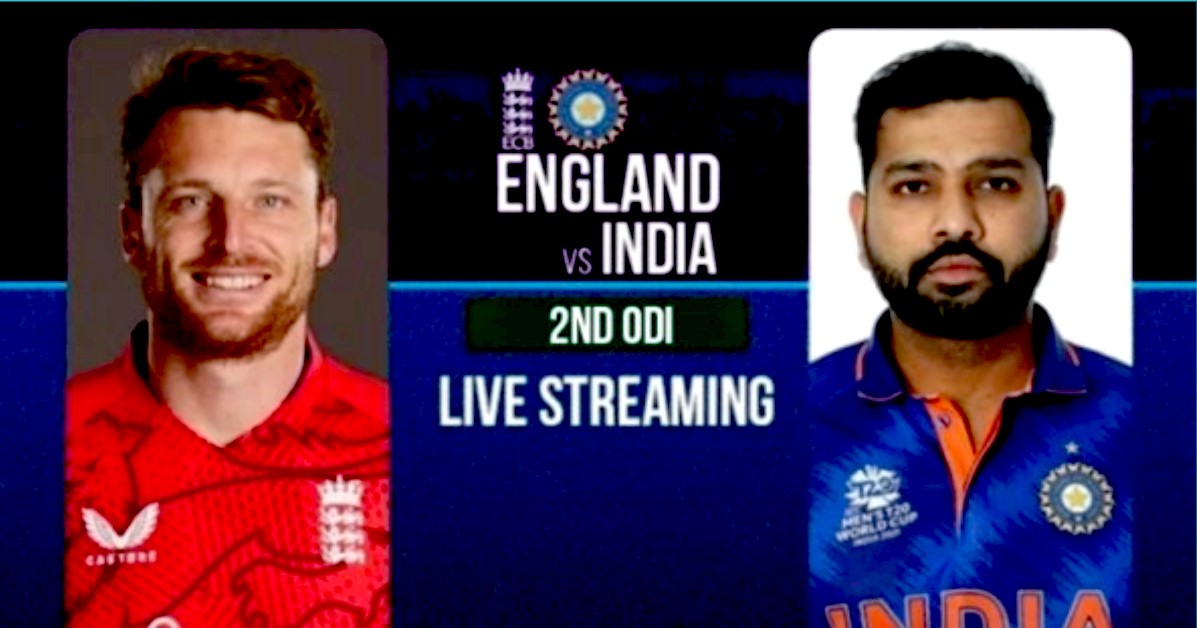 ENG vs IND 2nd ODI Steaming Details
