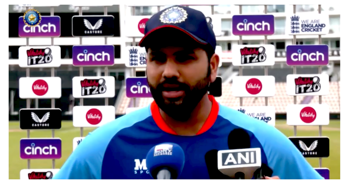 ENG vs IND Rohit sharma impressed with team performance in 1st t20i india beat england by 50 runs