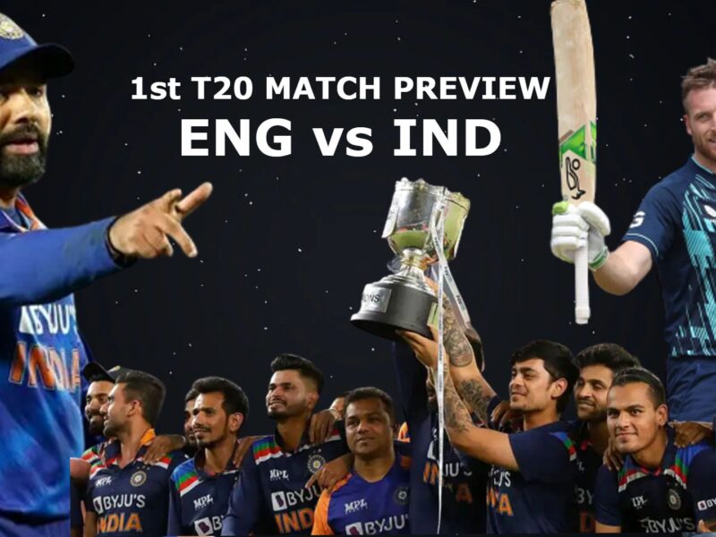 IND vs ENG 1st T20 Match Preview, pitch, weather, head to head, playing XI
