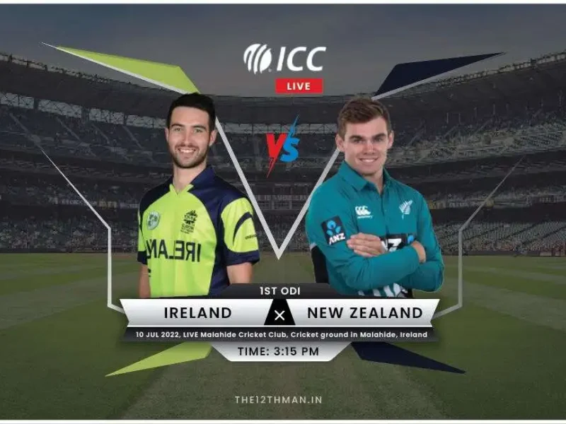IRE VS NZ 1ST ODI LIVE 1