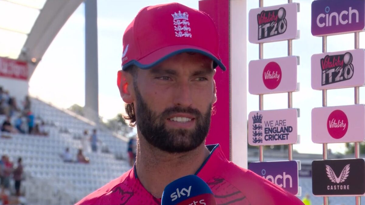 Reece Topley Man Of The Match ENG vs IND 3rd T20
