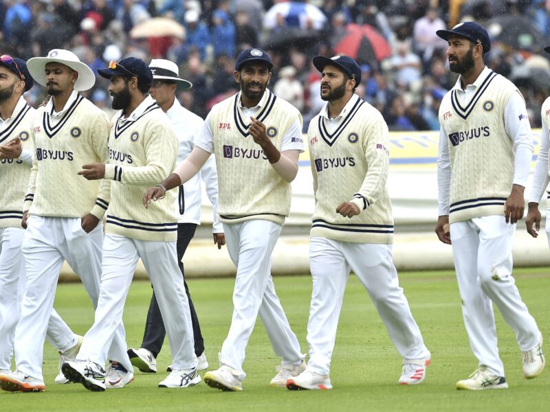 Team india score thrice 400 plus runs in first innings after loses 5 wickets within 100 runs in IND vs ENG 5th Test
