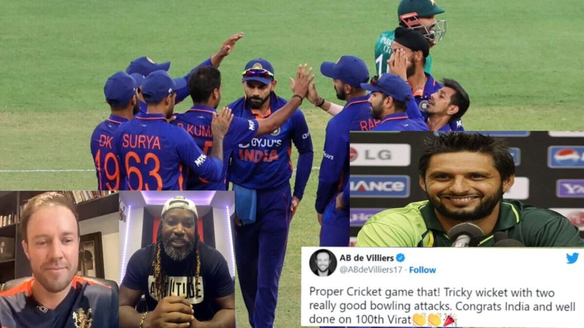 From AB de Villiers to Afridi, these foreign players congratulated India for victory