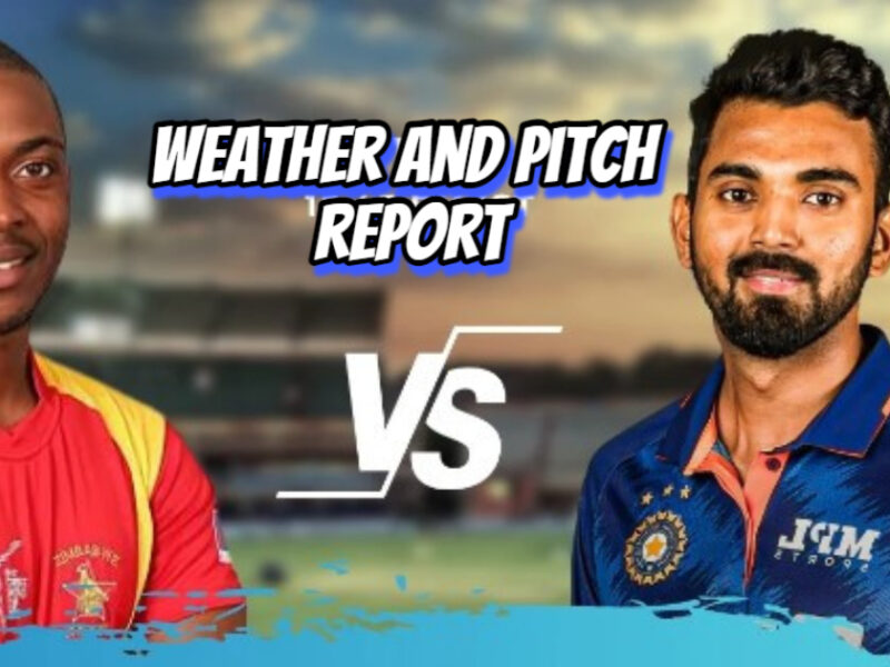 ZIM vs IND 1st ODI Pitch and Weather Report