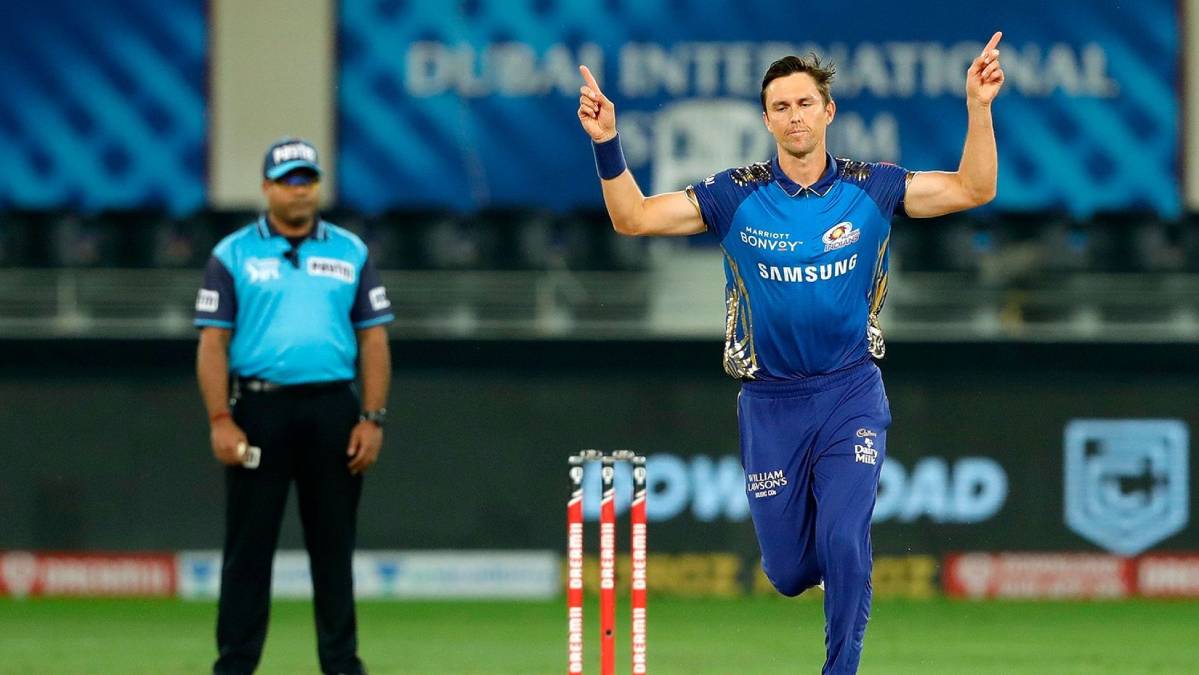 Trent Boult Signed by MI Emirates