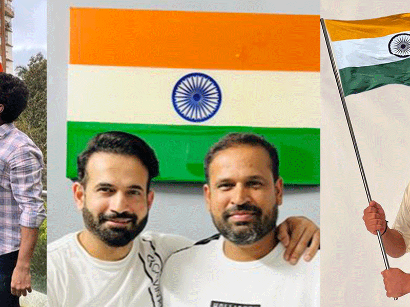Independence Day 2022: From Sachin Tendulkar to Rohit Sharma, Indian players immersed in the celebration of Independence Day