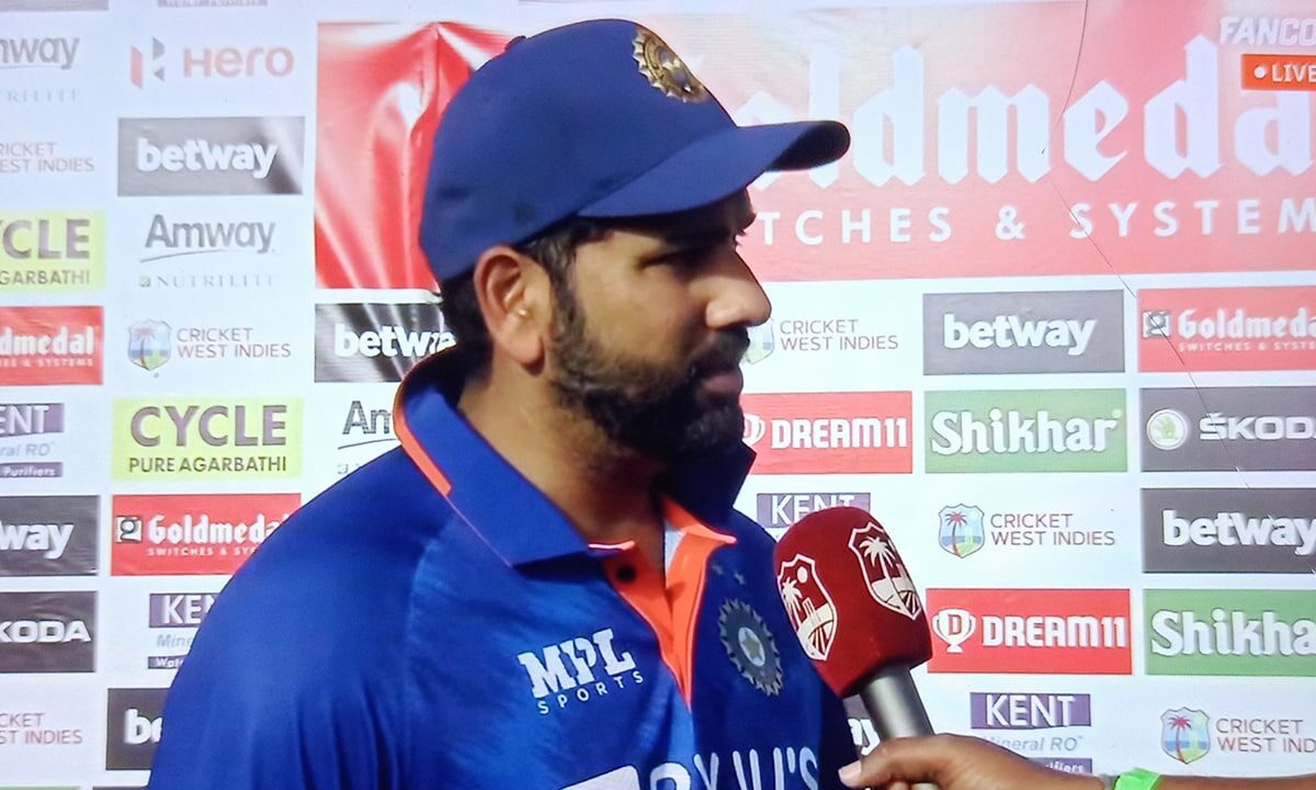 rohit sharma on his injury in 3rd T20I match presentation
