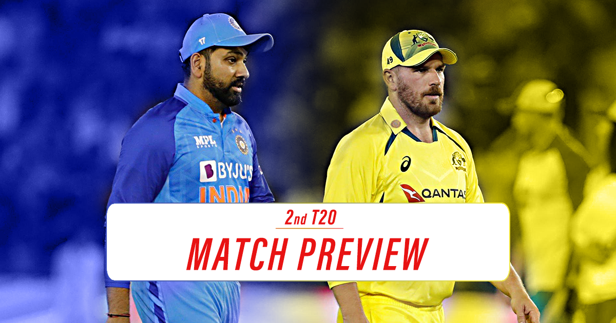 IND vs AUS Match Preview 2nd T20