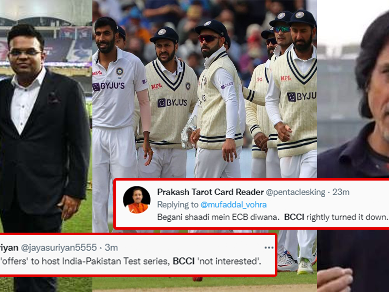 Indian fans troll PCB After Ecb offer bilateral series test