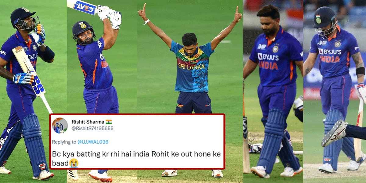 IND vs SL Indian batting Reactions