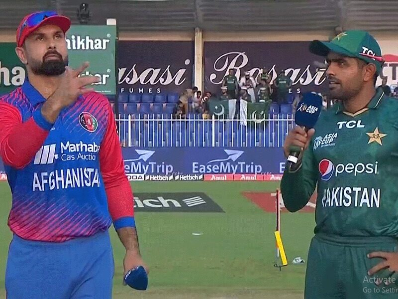 PAK vs AFG Toss Update Asia Cup 2022