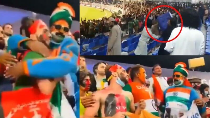 After thrashing the Pakistani fans, the fans of Afghanistan showered their love on the Indian audience, watch the video