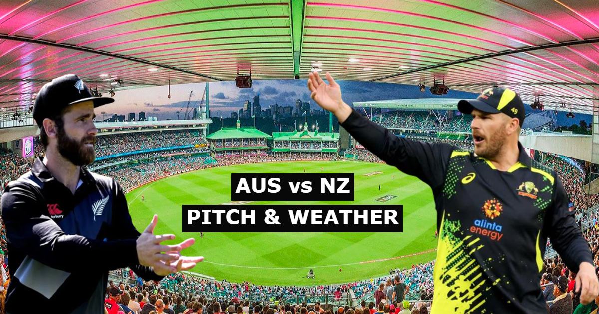 AUS vs NZ: Weather and Pitch Report: icc t20 wc 2022