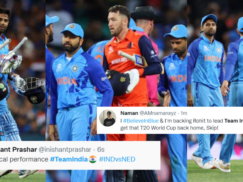 Team india trend on twitter After beat Netherlands