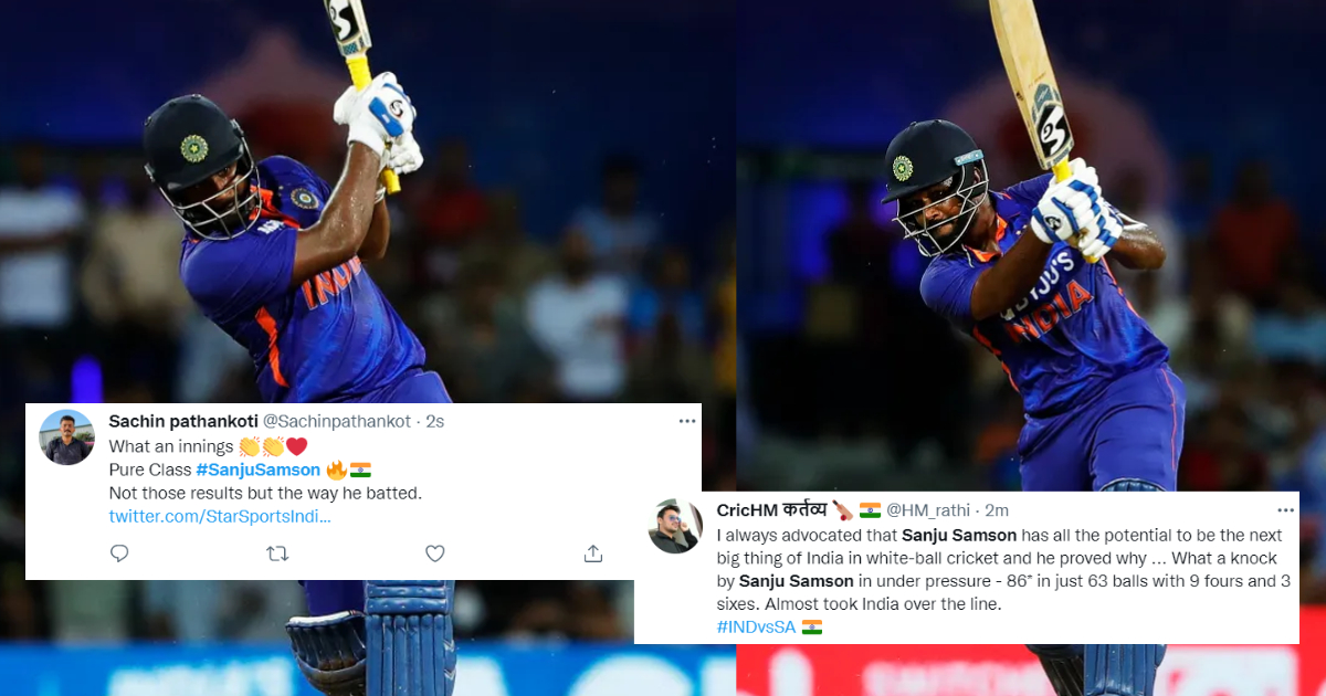 Sanju Samson TR-IND vs SA- 1st ODI 2022
