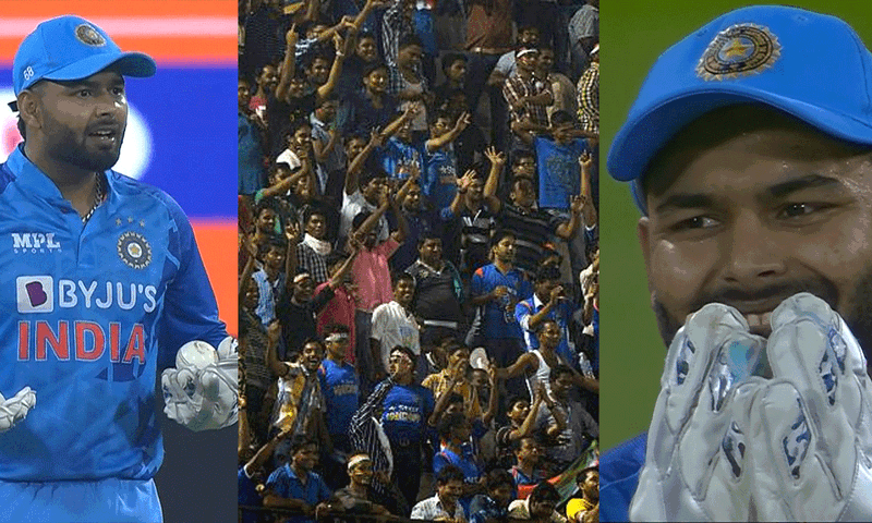 Rishabh Pant- IND vs SA 3rd T20- fans cheering Happy Birthday