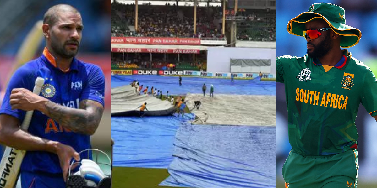 BCCI changed time due to rain in the first ODI of IND vs SA